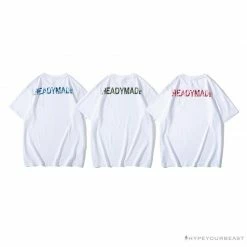 Hypeyourbeast BAPE Readymade Small Bee Camouflage Letter Tee Shirt'GREEN' Clothes