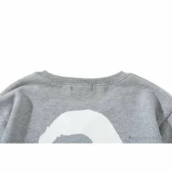 Hypeyourbeast BAPE X RUSSELL ATHLETIC Joint Pullover Long Sleeve Shirt'GREY'