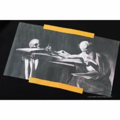 Hypeyourbeast T-Shirts OFF-WHITE Orange Hand Tee Shirt'BLACK'