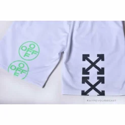 Hypeyourbeast OFF-WHITE Golden Ratio Shorts'WHITE'