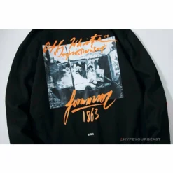 Hypeyourbeast OFF-WHITE CO VIRGIL ABLOH 1863 Monet Hoodie'BLACK' Hoodies & Jackets