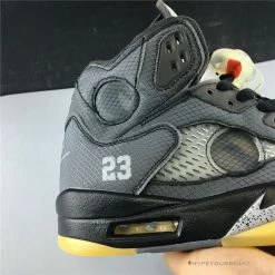 Hypeyourbeast Jordan 5 Retro Off-White Black