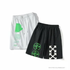 Hypeyourbeast OFF-WHITE Golden Ratio Shorts'WHITE'
