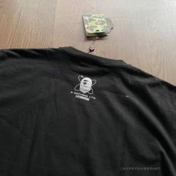 Hypeyourbeast Bape Tee Shirt Black Galaxy