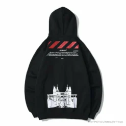 Hypeyourbeast Hoodies & Jackets OFF-WHITE CO VIRGIL ABLO Netherlands Museum Hoodie 'BLACK'