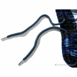 Hypeyourbeast Clothes BAPE X RUSSELL ATHLETIC Drawstring Camouflage Pants'BLUE'