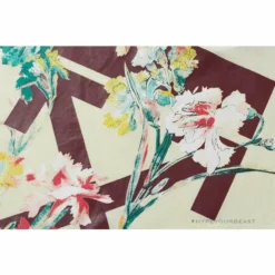 Hypeyourbeast OFF-WHITE Flower Edition Tee Shirt'BEIGE' T-Shirts