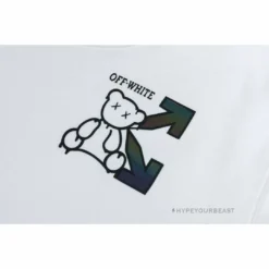 HypeYourBeast Off White Shirt Bear - White