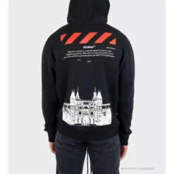 Hypeyourbeast Hoodies & Jackets OFF-WHITE CO VIRGIL ABLO Netherlands Museum Hoodie'BLACK'