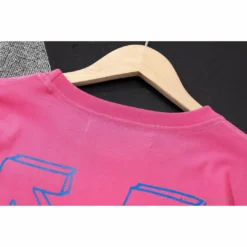 Hypeyourbeast T-Shirts OFF-WHITE Tropical Landscape Tee Shirt'PINK'