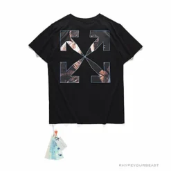 Hypeyourbeast OFF-WHITE New Limited Religious Tee Shirt'BLACK'
