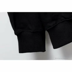 Hypeyourbeast OFF-WHITE New Madonna Painting Cotton Terry Long Sleeve Shirt'BLACK' Shirts