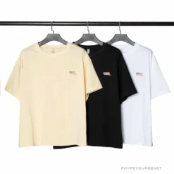 Hypeyourbeast OFF-WHITE Loose X Oversized Chest Tee Shirt'WHITE'