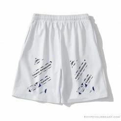 Hypeyourbeast Pants OFF-WHITE Cabin Cabbage Shorts 'WHITE'
