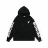 HypeYourBeast Off-White Hoodie Hallow Black Hoodies & Jackets