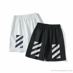Hypeyourbeast OFF-WHITE Classic Seeing Things Shorts'WHITE'