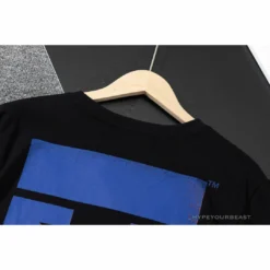 Hypeyourbeast OFF-WHITE Gradient Classic Cross Arrow Tee Shirt'BLACK'