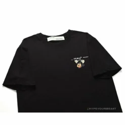 Hypeyourbeast OFF-WHITE Disney Spring X Summer Mickey With Pluto Tee Shirt'BLACK' T-Shirts