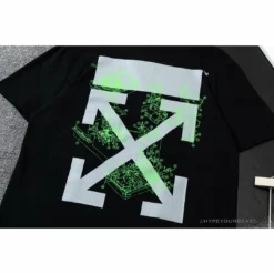 Hypeyourbeast T-Shirts OFF-WHITE Mechanical Style'BLACK' Tee Shirt