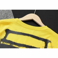 Hypeyourbeast OFF-WHITE Spray Paint Arrow Tee Shirt'YELLOW'