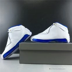 HypeYourBeast Air Jordan 18 Retro'White Sport Royal'