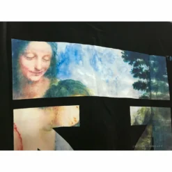 Hypeyourbeast OFF-WHITE The Virgin And Child With Saint Anne Tee Shirt'BLACK' T-Shirts