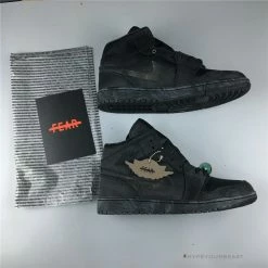 Hypeyourbeast Air Jordan 1 Mid X CLOT'Black'