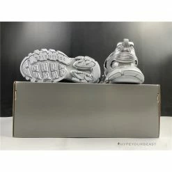 HypeYourBeast Balenciaga Track BCG Track Sneakers 3.0 Grey Metallic