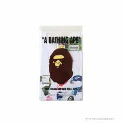 Hypeyourbeast BAPE Camouflage Three-Color Question Mark Tee Shirt'WHITE'