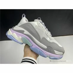 Hypeyourbeast Balenciaga Triple S BCG Triple S Grey / Pink