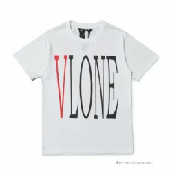 HypeYourBeast Vlone White And Red Tee Shirt T-Shirts