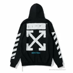 HypeYourBeast Off White Hoodie Black & White