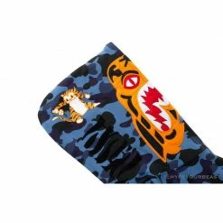 Hypeyourbeast BAPE X Readymade Tiger Head Foam Camouflage Hoodie'BLUE' Clothes