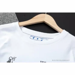 Hypeyourbeast T-Shirts OFF-WHITE The Simpson Tee Shirt'WHITE'