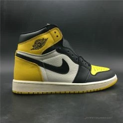 Hypeyourbeast Air Jordan 1 Mid'Yellow Toe'