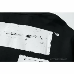 HypeYourBeast Off White Hoodie Black & White