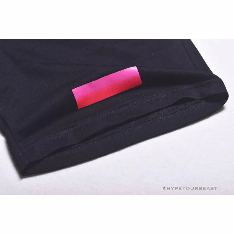 Hypeyourbeast Pants OFF-WHITE Gradient Series Shorts 'BLACK'