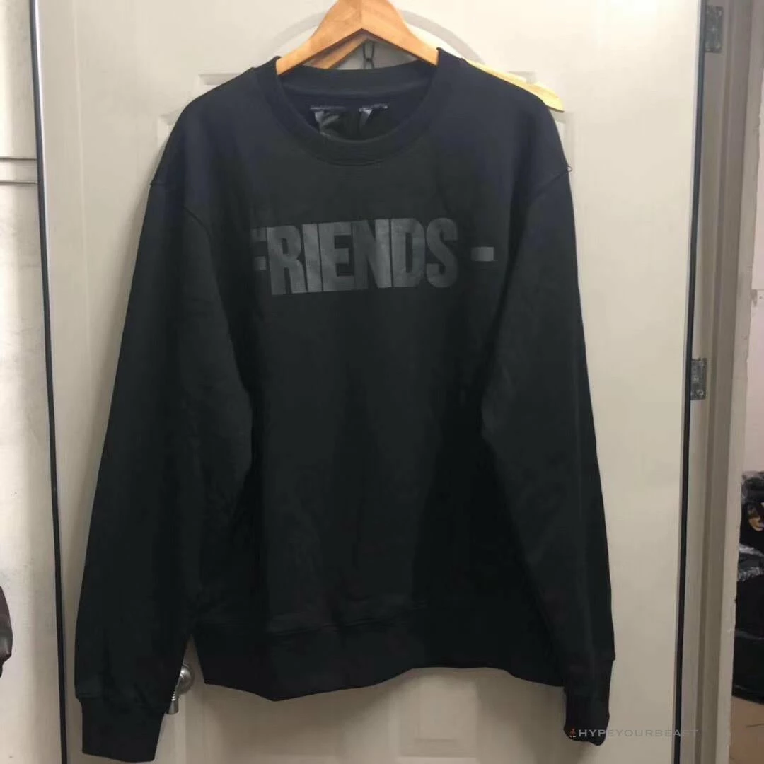 HypeYourBeast Shirts Vlone Black Shirt - Black