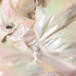 HypeYourBeast MNCLR Puffer Jacket Rainbow Hoodies & Jackets