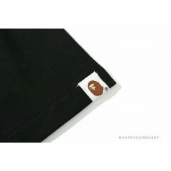 Hypeyourbeast BAPE Blue Ape Head Green Storm Tee Shirt'BLACK' Clothes