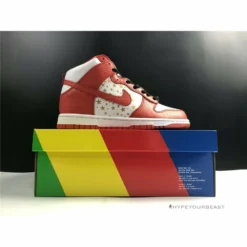 Hypeyourbeast Nike Dunk High X Supreme Red