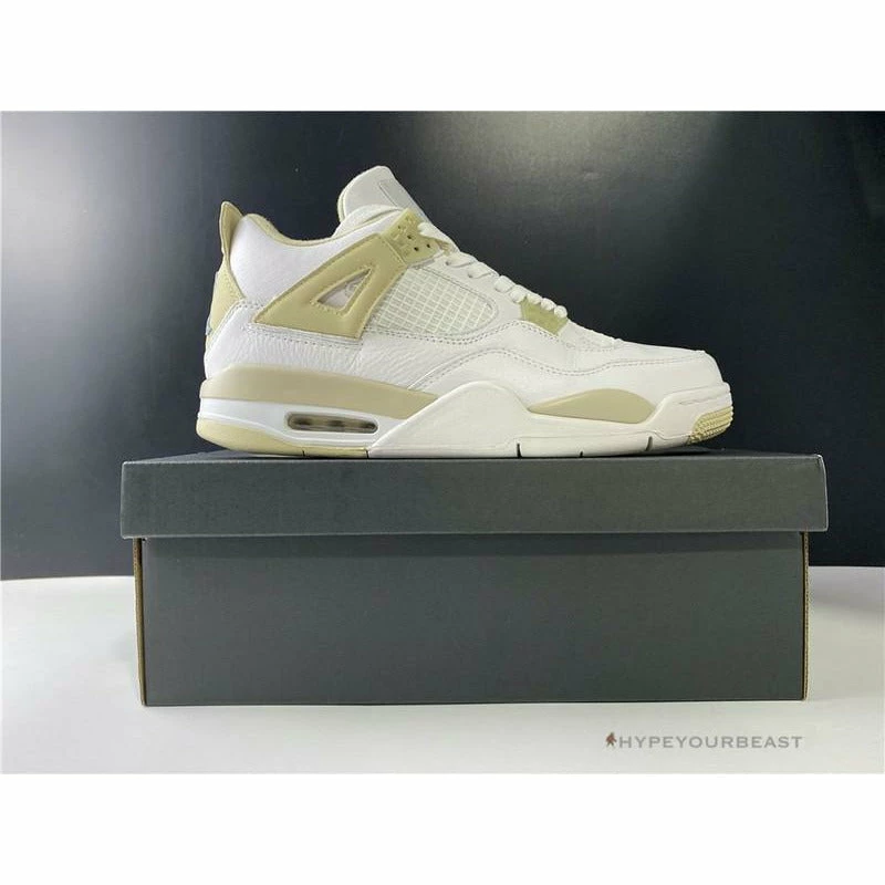 HypeYourBeast Air Jordan 4 White Gold