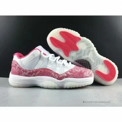 Hypeyourbeast Air Jordan 11 Low 'White / Pink'