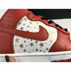 Hypeyourbeast Nike Dunk High X Supreme Red