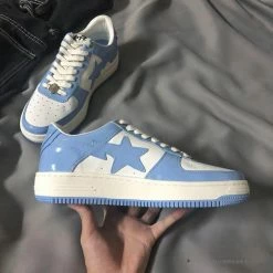 HypeYourBeast BAPE STA Low Top Sneakers Blue