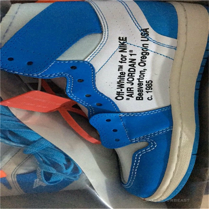 Hypeyourbeast The Ten: Off White X Air Jordan 1 High "UNC"