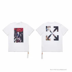 Hypeyourbeast OFF-WHITE Baroque Angel Religious Painting Tee Shirt'WHITE'