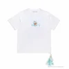 Hypeyourbeast OFF-WHITE Spoof Doraemon Arrow Tee Shirt White T-Shirts