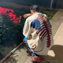 Hypeyourbeast OFF-WHITE Loose X Oversized Chest Tee Shirt'WHITE'