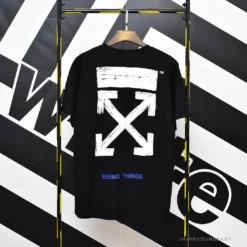 Hypeyourbeast T-Shirts OFF-WHITE Seeing Things Arrow Tee Shirt 'BLACK'